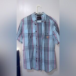 Men’s Carhartt Short Sleeve Flannel